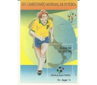 B86 -  XIV  CAMPEONATO MUNDIAL DE FUTEBOL NA ITÁLIA 1991 Mint   894  