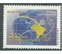 C2724 200 ANOS DO COMÉRCIO EXTERIOR 2008 - 10.917 Mint