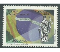 C2734 200 ANOS DA JUSTIÇA MILITAR DA UNIÃO 2008 - 10.927  Mint