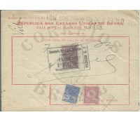 Vale Postal N°2558  de  11 de  Fevereiro de 1929 com Selo Fiscal e Postais 12.145