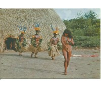 Dança Ritual YAMARICUMÃ , Executada Pelos Suiás e Trumai no Alto do Xingu 12.243