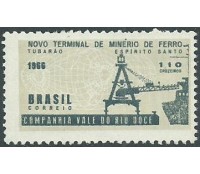 C546  INAUGURAÇÃO DO NOVO TERMINAL DE MINÉRIO DE TUBARÕES-ES 1966 - M  12.337