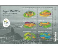 B192 Jogos Rio 2016  Arenas Esportivas Olímpicas, Mint 12.384