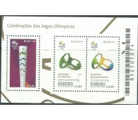 B194 Celebrações dos Jogos Olímpicos Rio 2016 Mint 12.386 