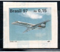 R729 Aviões Brasileiros EMB145 12.668 Mint