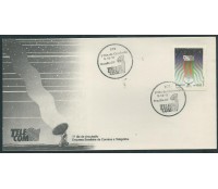 Fdc 542/91 Telecom 91 Carimbo DF - 14.118