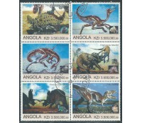 Angola  ano 2000 sextilha carimbada sem uso 14.598