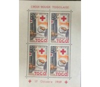 Togo 17 de outubro de 1959 , com goma n/mint.17.609