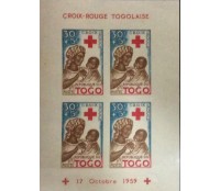 Togo 17  de outubro de 1959 n/mint com goma 17.610