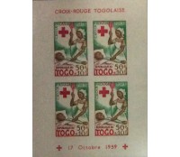 Togo 17 de outubro de 1959 n/mint com goma 17.611