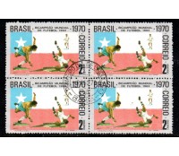 1970 / C681 Brasil Tricampeão Mundial de Futebol - Chile  20.012