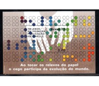 B43 150 anos da 1ª publicação em Braille -- novo  22.243