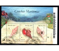 2007 B145 Conchas Marítimas, CBC, usado, sem goma , perfeito 22.306