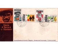 Fdc011/1972 A terra e o homem , valor no catálogo R$271,50 - 22.520