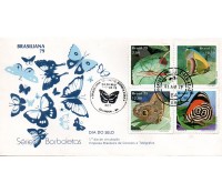 Fdc-179 Dia do selo Borboletas - Brasiliana 79 Carimbo BA 22.846