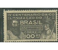 C42/1932  100 réis  Fundação S.Vicente  - Novo 1888