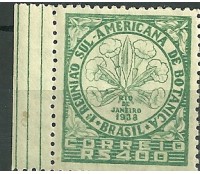 C135 - 1939  Reunião Sul Americana de Botânica  Rio de Janeiro,23.08.1939 M