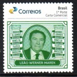 PB176 Grandes Nomes da Filatelia Brasileira Leão Werner Marek  2020 - 23.649