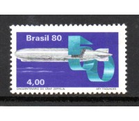 Brasil 1986 Cinquentenário da 1ª viagem Graf Zeppelin 24.096 mint