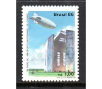 Brasil 1986 50 Anos  do Aeroporto Bartolomeu de Gusmão 24.097 mint