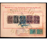 Vale Postal N°272 emissão em Cachoeira-BA, 22/12/1936 - 24.308