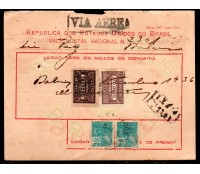 Vale Postal N°2301 em Caravelas-Bahia no dia 18/09/1939 - 24.317