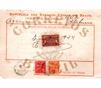 Vale Postal N°407 de Itabuna-Bahia no dia 09/10/1924 - 24.362