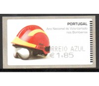 2008 Portugal Etiqueta  Ano Nacional do Voluntariado nos Bombeiro 24.557 Mint