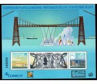 Espanha 2017 Bloco 55ª Exposição Filatélica Nacional "Exfilna" 25.724 Mint