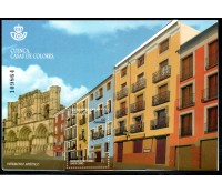 Espanha 2018 Bloco Os Edifícios coloridos de Cuenca 25.728 Mint