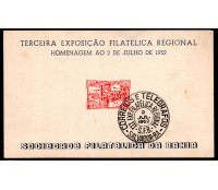 1952 Terceira Exposição Filatélica Regional "Sociedade Filatélica da Bahia" 25.763