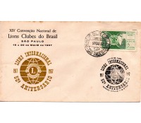 1967 Brasil XIV Convenção Nacional de Lions Clubes do Brasil - SP 25.794