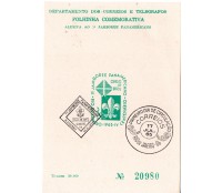 Folhinha Oficial FO-21 1º Jamboree Panamericano no Rio de janeiro - Escotismo 25.991