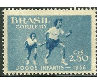 C376 MINT - 6º JOGOS INFANTIS RJ - 1956