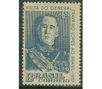 C389  NOVO - GENERAL CRAVERO - PRES .DE PORTUGAL 1957  FC02287