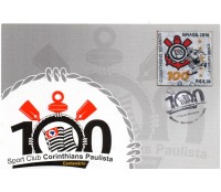 2010 Sport Club Corinthians Paulista 100 Anos - Selo em Tecido 26.796