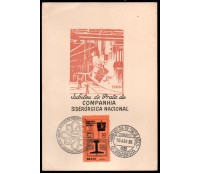 1966 Folhinha Oficial 26 Jubileu de Prata da Companhia Siderúrgica Nacional 27.160