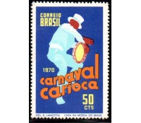 C666 - 1970 Carnaval Carioca -50 Cts Azul 27.201 Mint