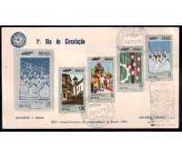 1972 Fdc Sesquicentenário da Independência do Brasil Série dos selos Completa27.234