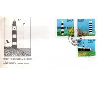 Fdc 654/1995 Série Faróis Brasileiros 27.291 leve mancha