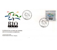 Fdc 689/1997 Candidatura do Rio de Janeiro aos XXVIII Jogos Olímpicos 27.325