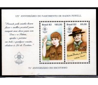 B53 125 Anos do Nascimento de Baden Powell  27.412 Mint