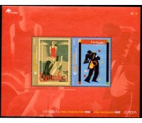 2003 Portugal Bloco "Europa A Arte do Cartaz" 27.737 Mint