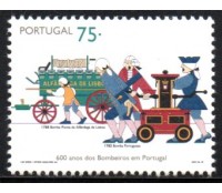 1995 Portugal  -  600 Anos dos Bombeiros de Portugal 27.828 Mint