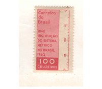 C473 MINT -SISTEMA MÉTRICO NO BRASIL 1962