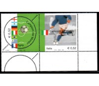 2002 Itália Campeã da Copa do Mundo 28.138 Mint Lindo fragmento