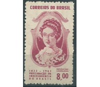 C476  - INDEPENDENCIA DO BRASIL 1962  MINT 2462