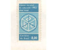 C487 - SEMANA NACIONAL DE EDUCAÇÃO 1963 - N