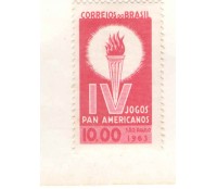 C489 MINT - IV JOGOS PANAMERIDCANOS EM SP 1963