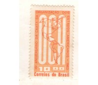 C490 - CARTA DA O.E.A. 1963 - NOVO 2498